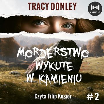 Morderstwo wykute w kamieniu audiobook, Tracy Donley