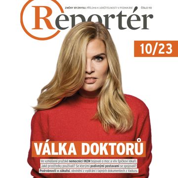 Reportér říjen 2023 audiobook, Reportér