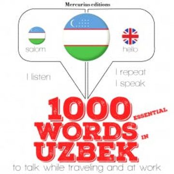 1000 essential words in Uzbek audiobook, JM Gardner