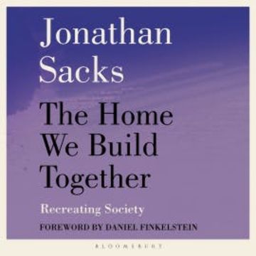 The Home We Build Together audiobook, Jonathan Sacks