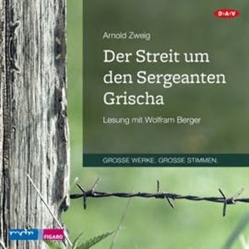 Der Streit um den Sergeanten Grischa audiobook, Arnold Zweig