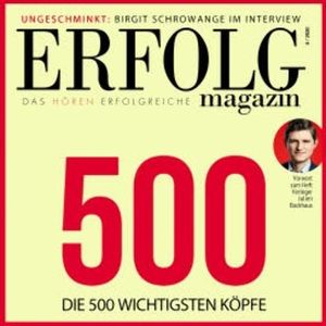 ERFOLG Magazin 4/2020, Backhaus