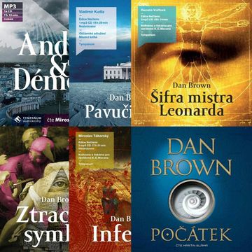 Výhodný balíček Tympanum – Dan Brown audiobook, Dan Brown