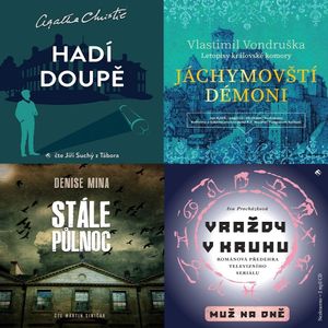 Výhodný balíček Tympanum – Výběr z detektivek, Agatha Christie, Denise Mina, Iva Procházková, Vlastimil Vondruška