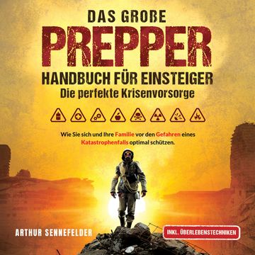 Das große Prepper Handbuch für Einsteiger – Die perfekte Krisenvorsorge: Wie Sie sich und Ihre Familie vor den Gefahren eines Ka audiobook, Arthur Sennefelder