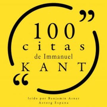 100 citas de Immanuel Kant audiobook, Immanuel Kant