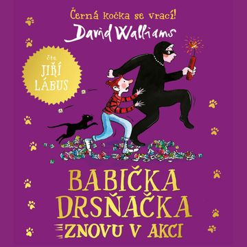 Babička drsňačka znovu v akci audiobook, David Walliams