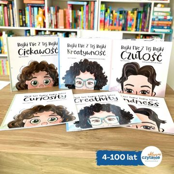 Bajki nie z tej bajki. Ciekawość. Kreatywność. Czułość. Książki po polsku i angielsku audiobook, Anna Jankowska