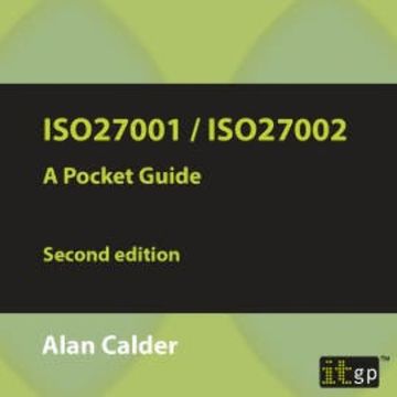 ISO27001/ISO27002:2013 audiobook, Alan Calder