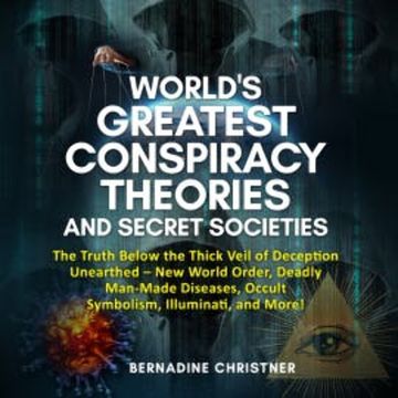 WORLD'S GREATEST CONSPIRACY THEORIES AND SECRET SOCIETIES audiobook, BERNADINE CHRISTNER