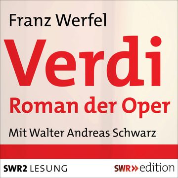 Verdi audiobook, Franz Werfel