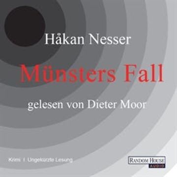 Münsters Fall audiobook, Håkan Nesser