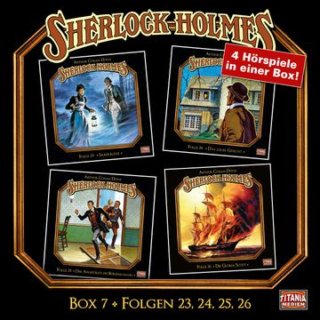 Box 7 (Sherlock Holmes - Die geheimen Fälle des Meisterdetektivs Folgen 23, 24, 25, 26) audiobook, Arthur Conan Doyle.