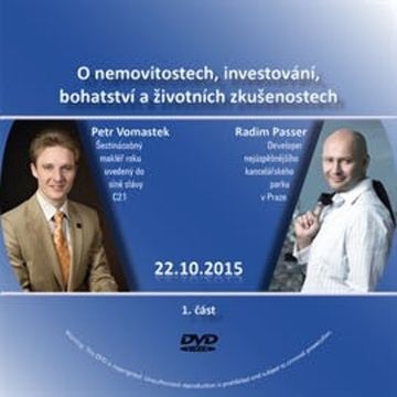 O nemovitostech, investování, bohatství a životních zkušenostech audiobook, Petr Vomastek, Radim Passer