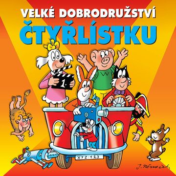 Velké dobrodružství Čtyřlístku audiobook, Jaroslav Němeček