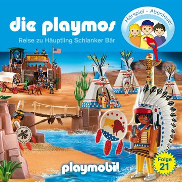 Die Reise zu Häuptling Schlanker Bär (Die Playmos 21) audiobook, David Bredel, Florian Fickel