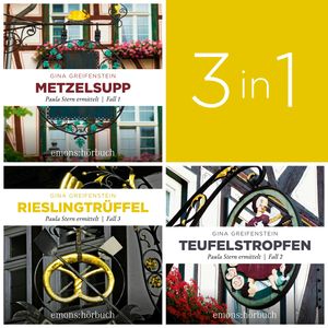 Zwischen Knödel und KTU - deftige Krimis aus der Pfalz: Paula Stern ermittelt (Band 1-3) - Paula Stern ermittelt (Ungekürzt), Gina Greifenstein