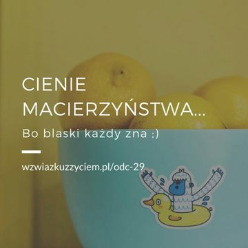 Odc. 29. CIENIE macierzyństwa... Bo blaski każdy zna. ;) audiobook, Agnieszka Piekarska