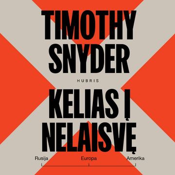 KELIAS Į NELAISVĘ. Rusija, Europa, Amerika audiobook, Timothy Snyder