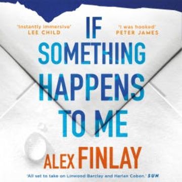 If Something Happens to Me audiobook, Alex Finlay