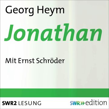 Jonathan audiobook, Georg Heym