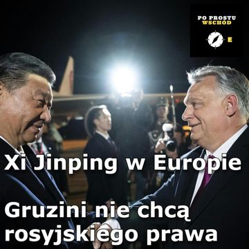Xi Jinping w Europie. Gruzini nie chcą rosyjskiego prawa. Goście: Przychodniak, Górecki audiobook, Piotr Pogorzelski