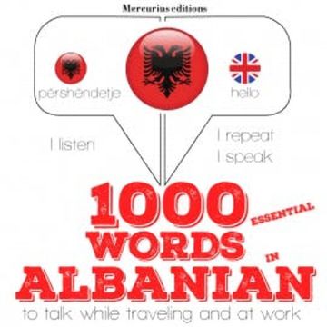 1000 essential words in Albanian audiobook, JM Gardner