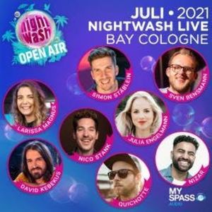 NightWash, Open Air Bay Cologne - Juli 2021 (Live), David Kebekus, Julia Engelmann, Larissa Magnus, Nico Stank, Nizar, Quichotte, Simon Stäblein, Sven Bensmann