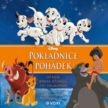 Disney - Lví král, Kniha džunglí, 101 dalmatinů audiobook, Pavel Cmíral