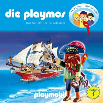 Die Playmos - Das Original Playmobil Hörspiel, Folge 1: Der Schatz der Teufelsinsel audiobook, Florian Fickel, Simon X. Rost