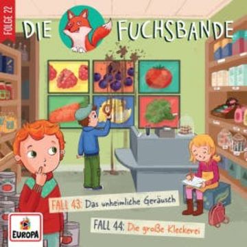 Folge 22: Fall 43: Das unheimliche Geräusch / Fall 44: Die große Kleckerei audiobook, Jana Lini