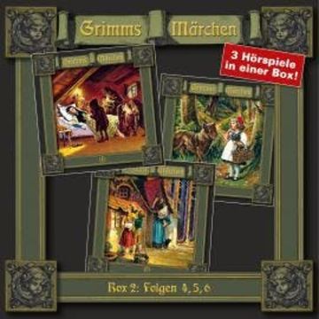 Grimms Märchen, Box 2: Folgen 4, 5, 6 audiobook, Brüder Grimm