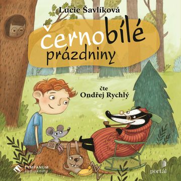 Černobílé prázdniny audiobook, Lucie Šavlíková