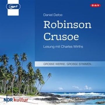 Robinson Crusoe audiobook, Daniel Defoe