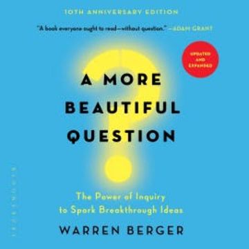 A More Beautiful Question audiobook, Warren Berger