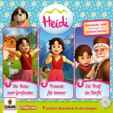 Heidi 3er-Box (Folgen 01-03) audiobook, Jan Ullmann