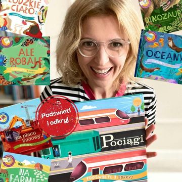 „Pociągi”. Seria Podświetl i odkryj. Książki dla dzieci 3-6 lat audiobook, Anna Jankowska