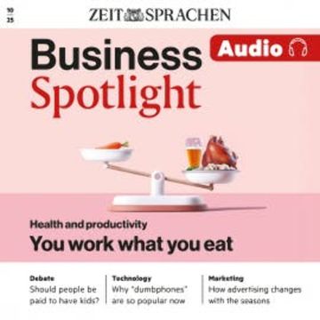 Business Englisch lernen Audio – Health and productivity audiobook, Melita Cameron-Wood