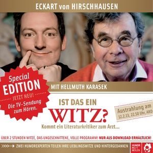 Ist das ein Witz? Kommt ein Literaturkritiker zum Arzt ... (ungekürzte Ausgabe), Eckart von Hirschhausen