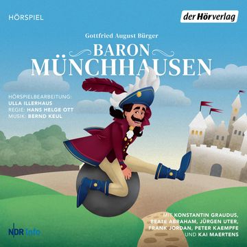 Baron Münchhausen audiobook, Gottfried August Bürger
