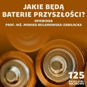 #125 Magazynowanie energii – idzie nowe w świecie baterii? | prof. inż. Monika Wilamowska-Zawłocka, Karolina Głowacka