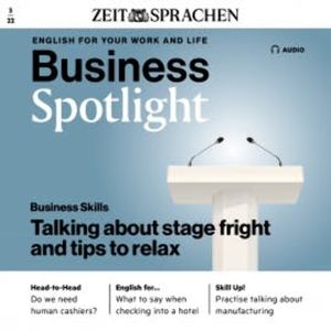 Business-Englisch lernen Audio - Der Umgang mit Lampenfieber, Ian McMaster