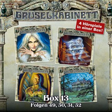 Gruselkabinett Box 13 (Folgen 49,50,51,52) audiobook, Frederick Marryat
