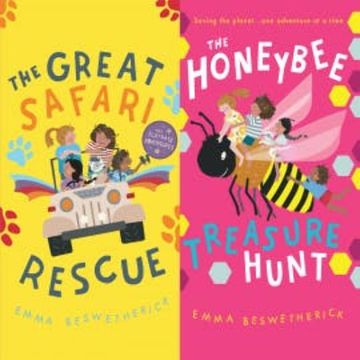 Great Safari Rescue, The & The Honeybee Treasure Hunt audiobook, Emma Beswetherick