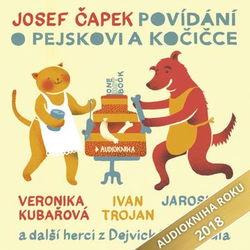 Povídání o pejskovi a kočičce audiobook, Josef Čapek