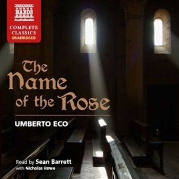 The Name of the Rose audiobook, Umberto Eco