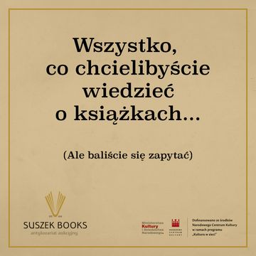 Wszystko, co chcielibyście wiedzieć o książkach… audiobook, Suszek Books sp. z o.o.