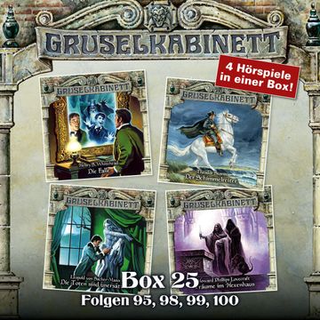 Gruselkabinett Box 25 (Folgen 95, 98, 99, 100) audiobook, H.P Lovecraft., Henry S. Whitehead, Leopold von Sacher-Masosch, Theodor Storm.