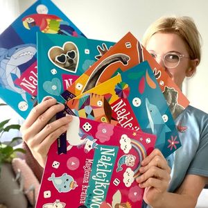 Naklejkowo Kid i Junior. Edukacyjne książki dla dzieci 3-9 lat, Anna Jankowska