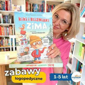Kiki Wesołek i bliźniaki. Książka logopedyczna dla dzieci 1-5 lat, Anna Jankowska